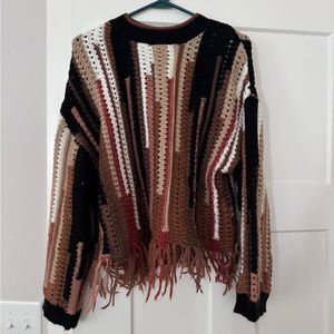 Buckle Sweater Size Medium